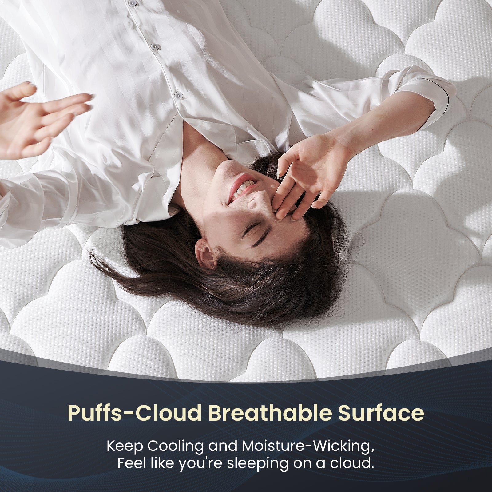 Mysvibe Gel Memory Foam Hybrid Mattress | Apex Collection