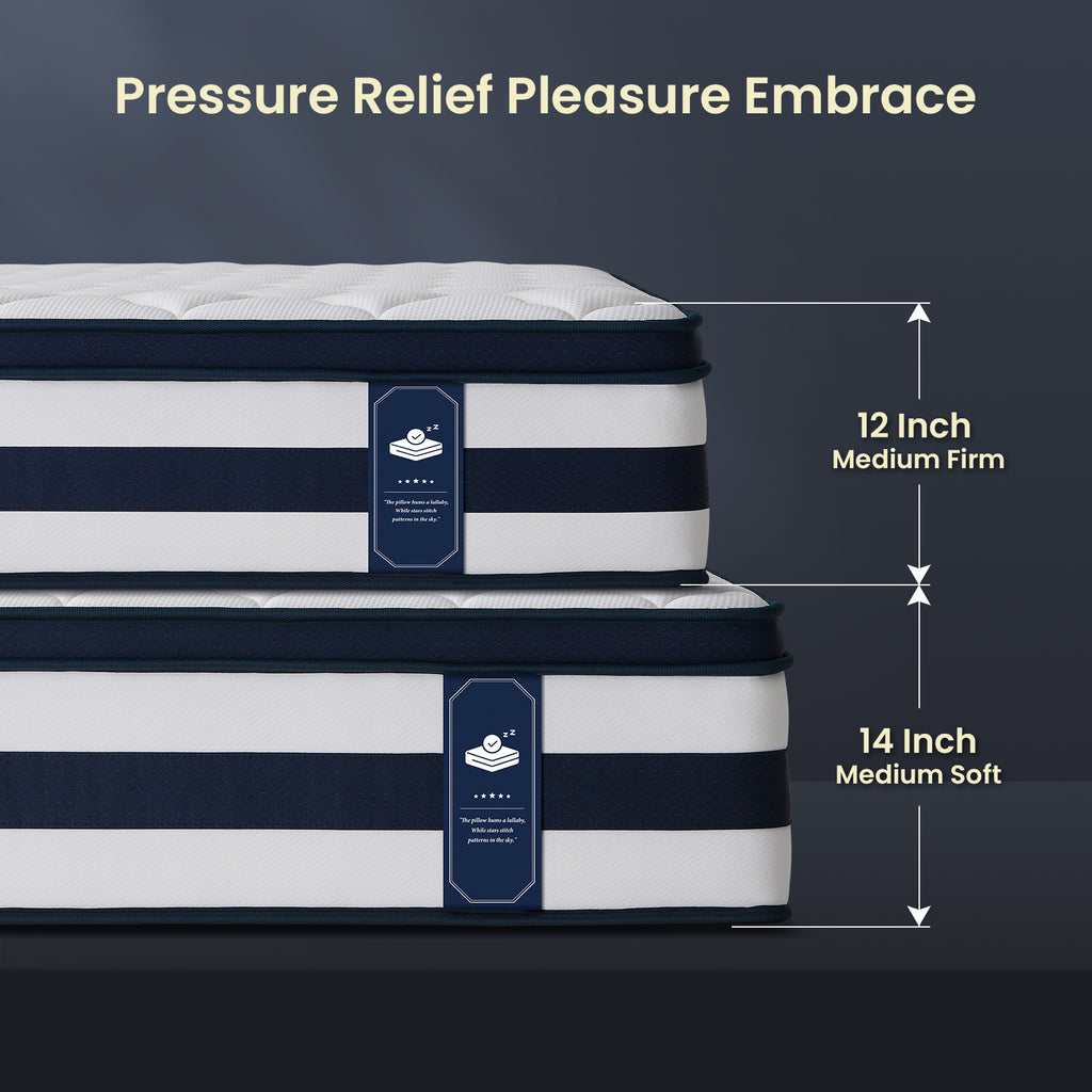 Mysvibe Gel Memory Foam Hybrid Mattress | Apex Collection